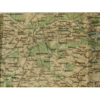 WW1 K.u.K Austrohingarian map of Strassoldo -Italien. Espenlaub militaria